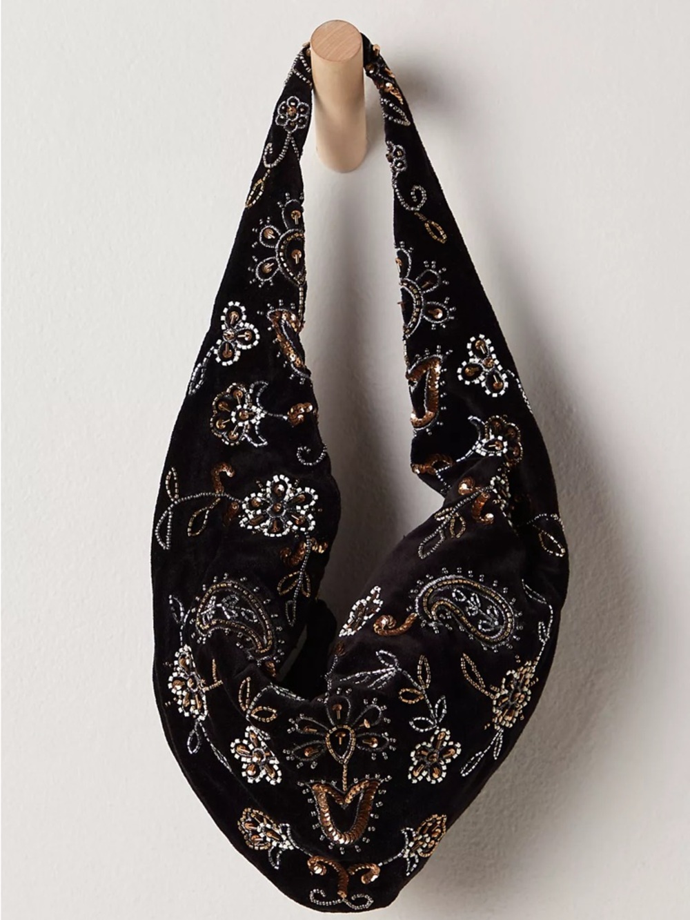 NWOT Free People Nashville Nights Beaded Bag